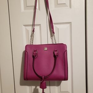 elegant fuchsia  bag